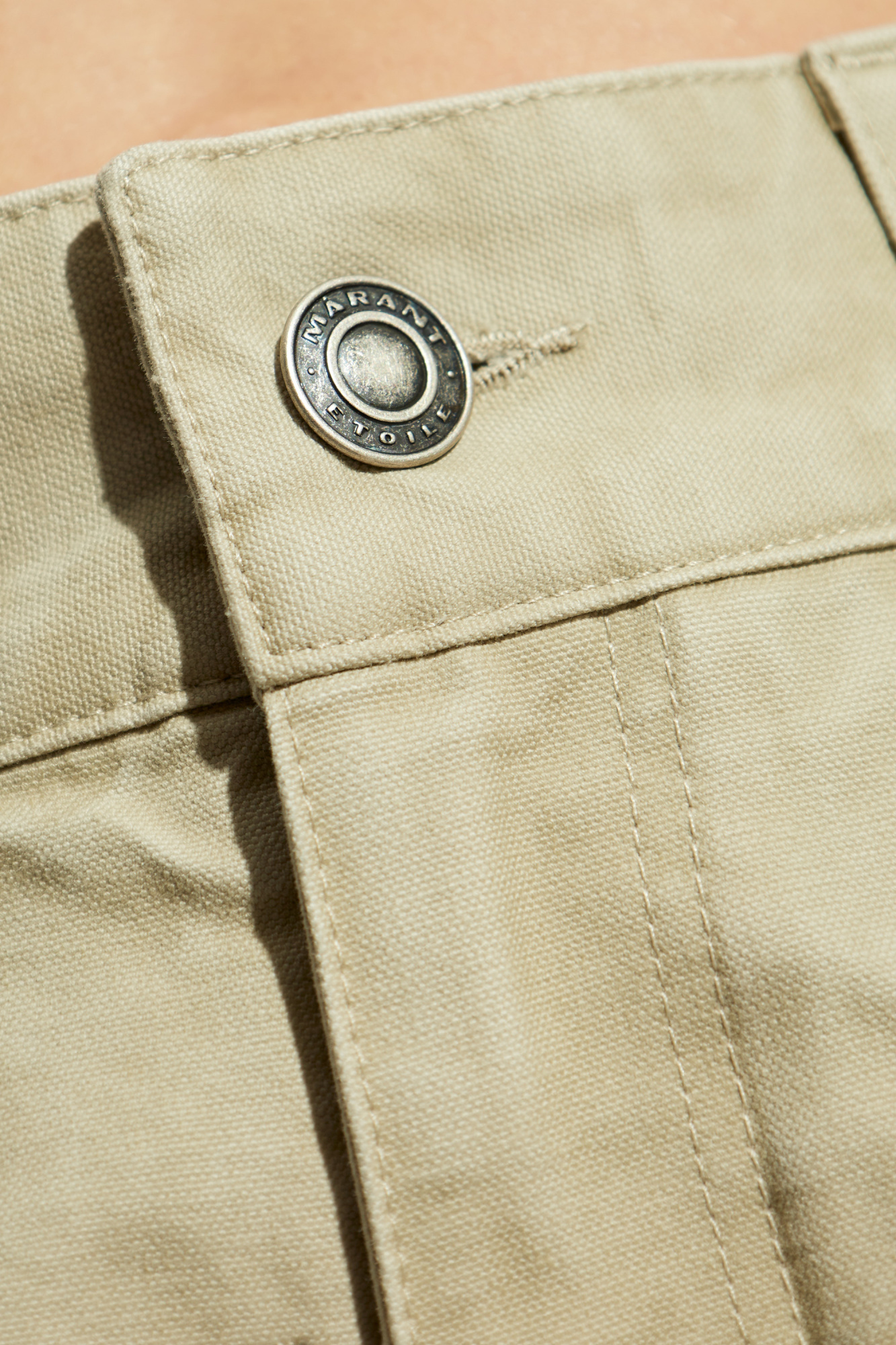 ショートパンツ ISABEL MARANT Woman Short Beige SH0113FAB1F02I 90BE パンツ＆ショートパンツ Etoile レディース｜ISABEL MARANT